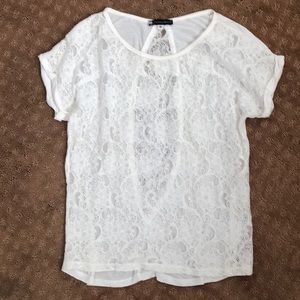 Skinny Bunny lace blouse